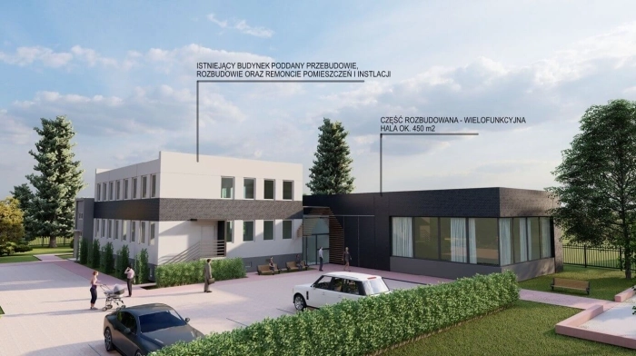 Stworzenie Centrum kulturalno-edukacyjnego w m. Grabik w systemie zaprojektuj i wybuduj